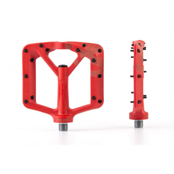 Pedały Kona Wah Wah Plastic czerwone